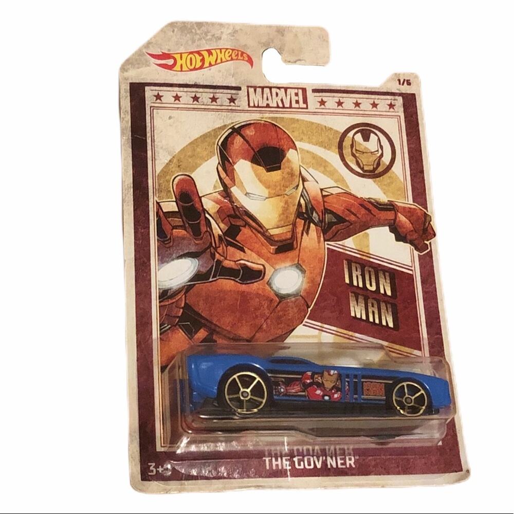 Hot Wheels Marvel Iron Man The Gov’ner car 1 of 6